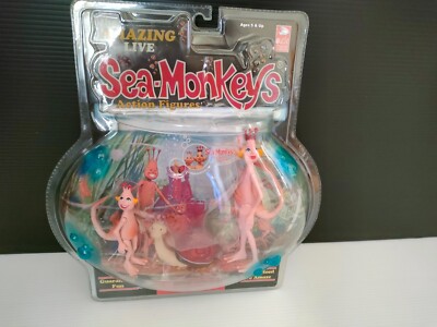 Sea-Monkeys Action Figures The AMAZING LIVE Mother & Daughter mam