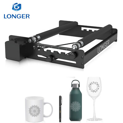 LONGER Laser Rotary Roller For RAY5 / Atomstack /Ortur /Neje Laser Engraver M4P9