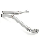 Polish Muffler Exhaust Pipes for Honda Shadow Spirit 1100 VT1100C 1997-2007 2002