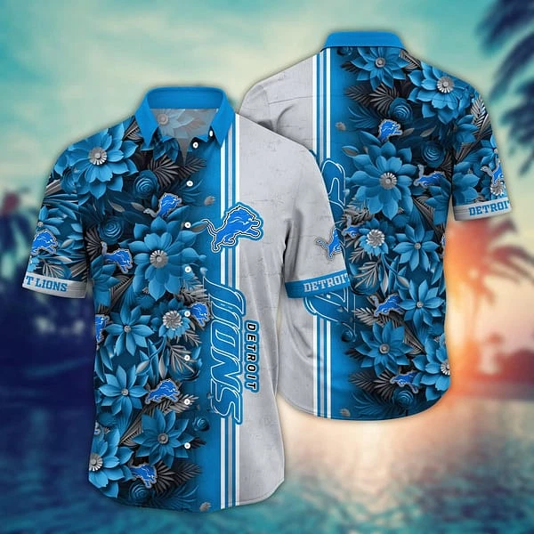 Detroit Lions Hawaiian Shirt 2024 2025