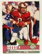 1998 Upper Deck Choice STEVE YOUNG #SF-4 -  49ers