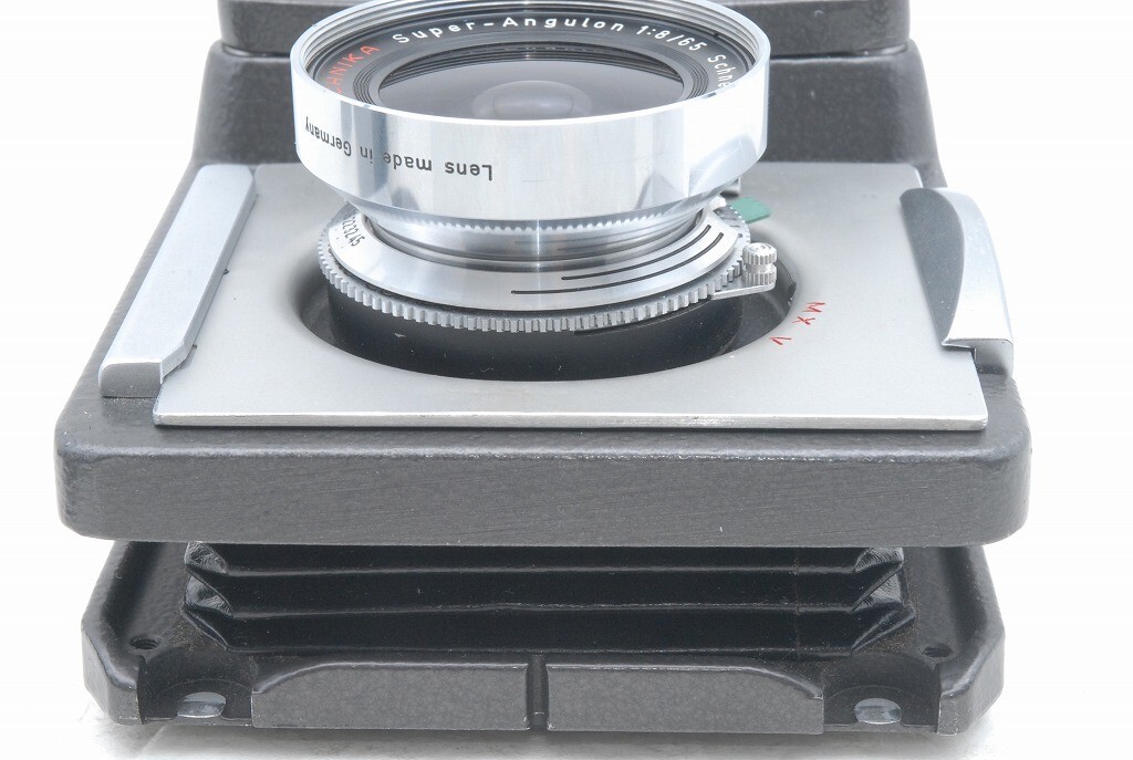 Exc Schneider Super Angulon 65mm f/8 f 8 Linhof 4.5+ Focusing