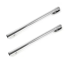 (2) Fits For Hoover 20" Vacuum Wand Tool One Piece Chrome Metal 43453027