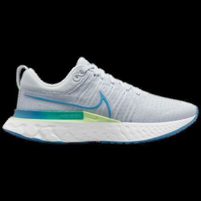Nike React Infinity Run Flyknit 2  Pure Platinum Blue Mens Running Shoes All NEW