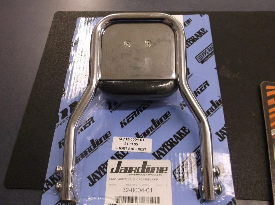 Respaldo corto Kawasaki VN1500D/E/N Classic 96-08 Jardine con kit de montaje Foto 3 de 4