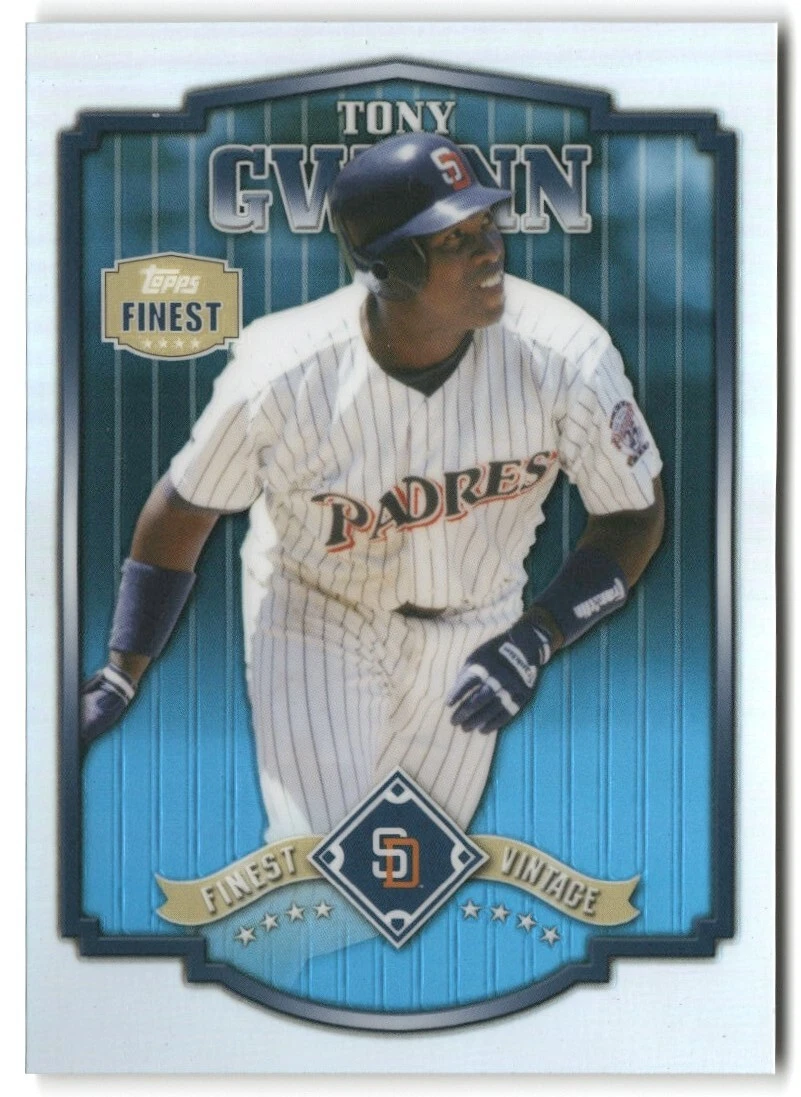 2014 FINEST VINTAGE REFRACTORS #FV-TG TONY GWYNN