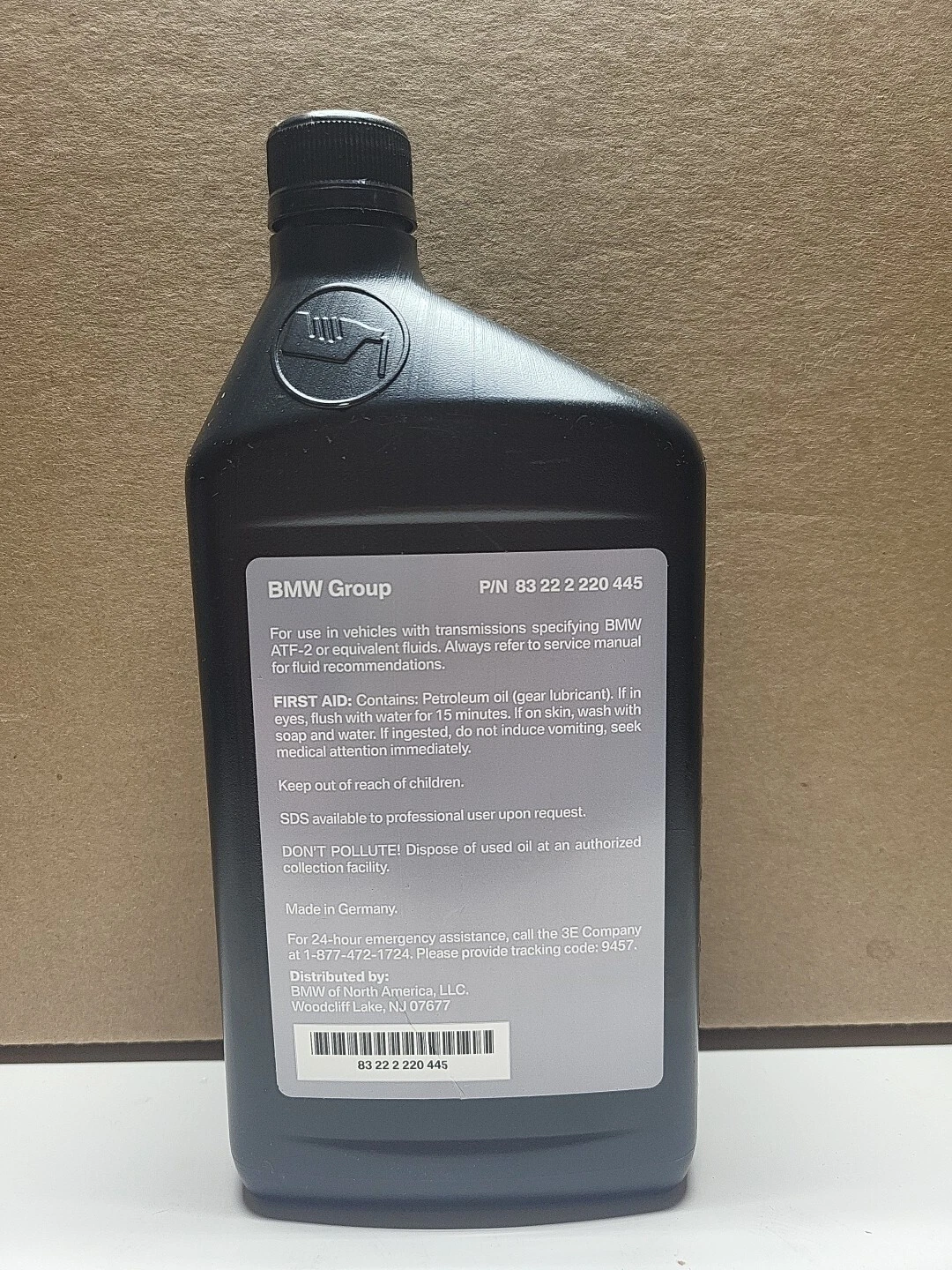 BMW Genuine OEM ATF 2 Transmission Fluid 83-22-2-220-445