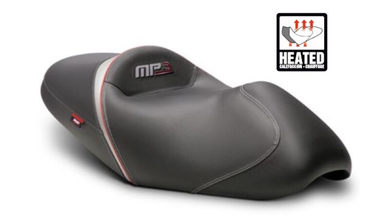 Selle confort SHAD Piaggio MP3 assise conducteur et passager grand tourisme