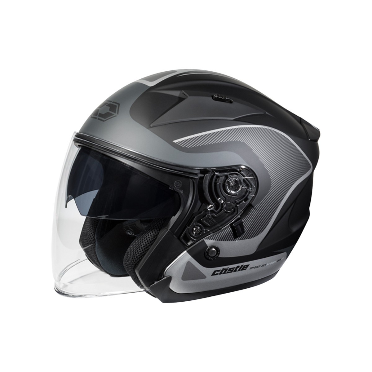Adult Castle X Open Face Motorcycle Helmet with Shield - AVENUE SV