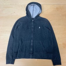 Ralph Lauren Sport Womens Zip Up Hoodie Sz L