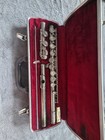 Bundy By Selmer Elkhart In Nickel Flute Vintage NEEDS WORK — photo 3