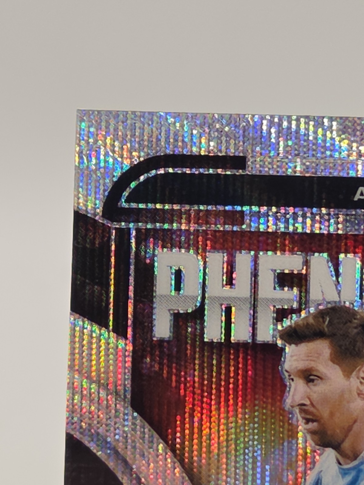 2026 Panini Prizm Fifa World Cup - Phenomenon Lionel Messi #19 Wave Prizm view 3