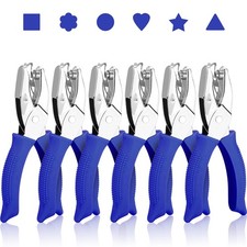 6-Pack Craft Hole Punchers Set - 1/4" Hole Punch Tool for Scrapbooking, Card ...
