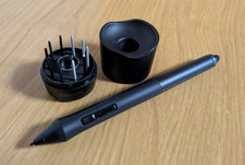Wacom KP-501E-01X Grip Pen for Intuos Pro Intuos Cintiq Excellent