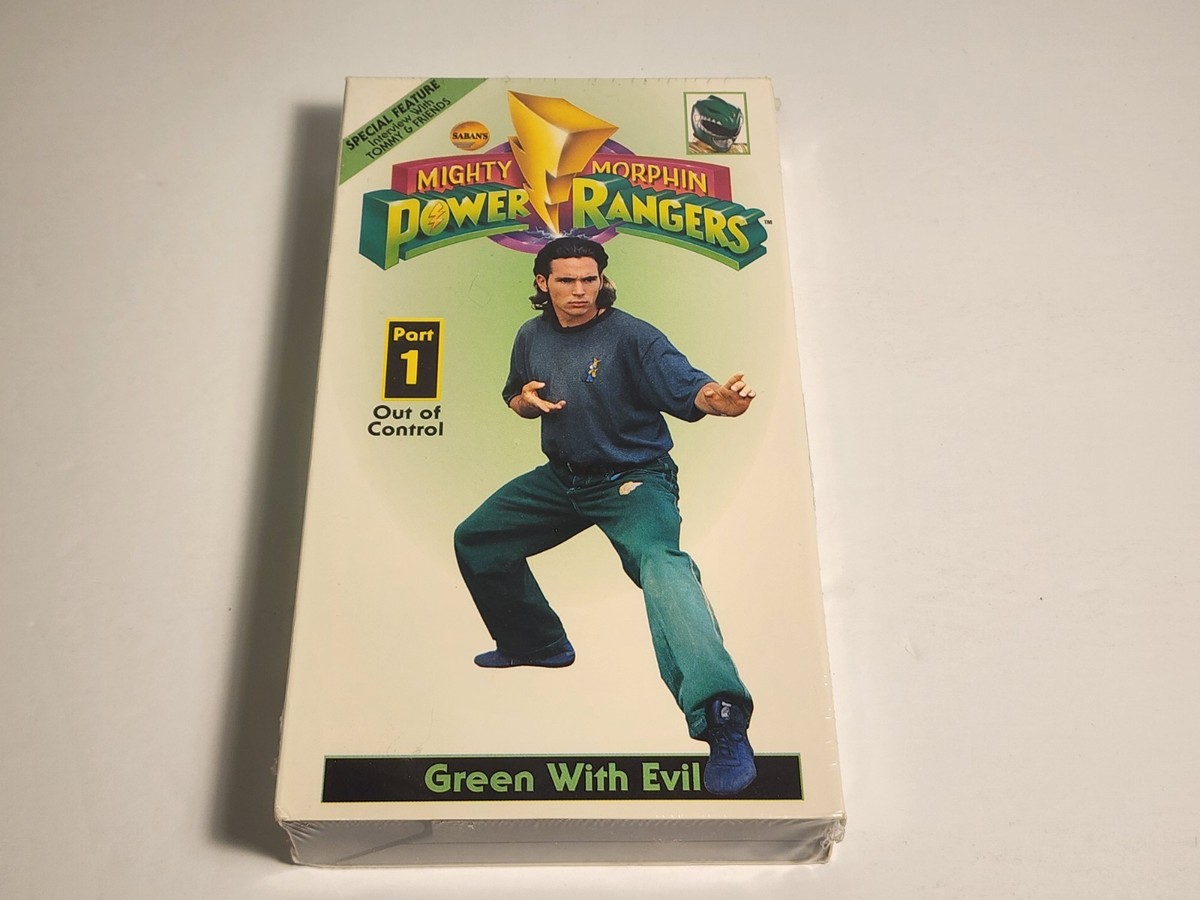 Mighty Morphin Power Rangers Green With Evil VHS Movie NEW Sealed