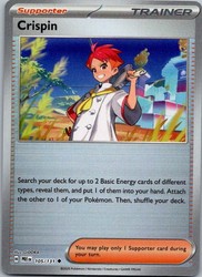 Crispin - (Poke Ball Pattern) 105/131 SV: Prismatic Evolutions