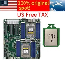 ASRock Rack ROME2D16-2T+3*AMD EPYC 7742 64 core 128 thread 2.25ghz combination