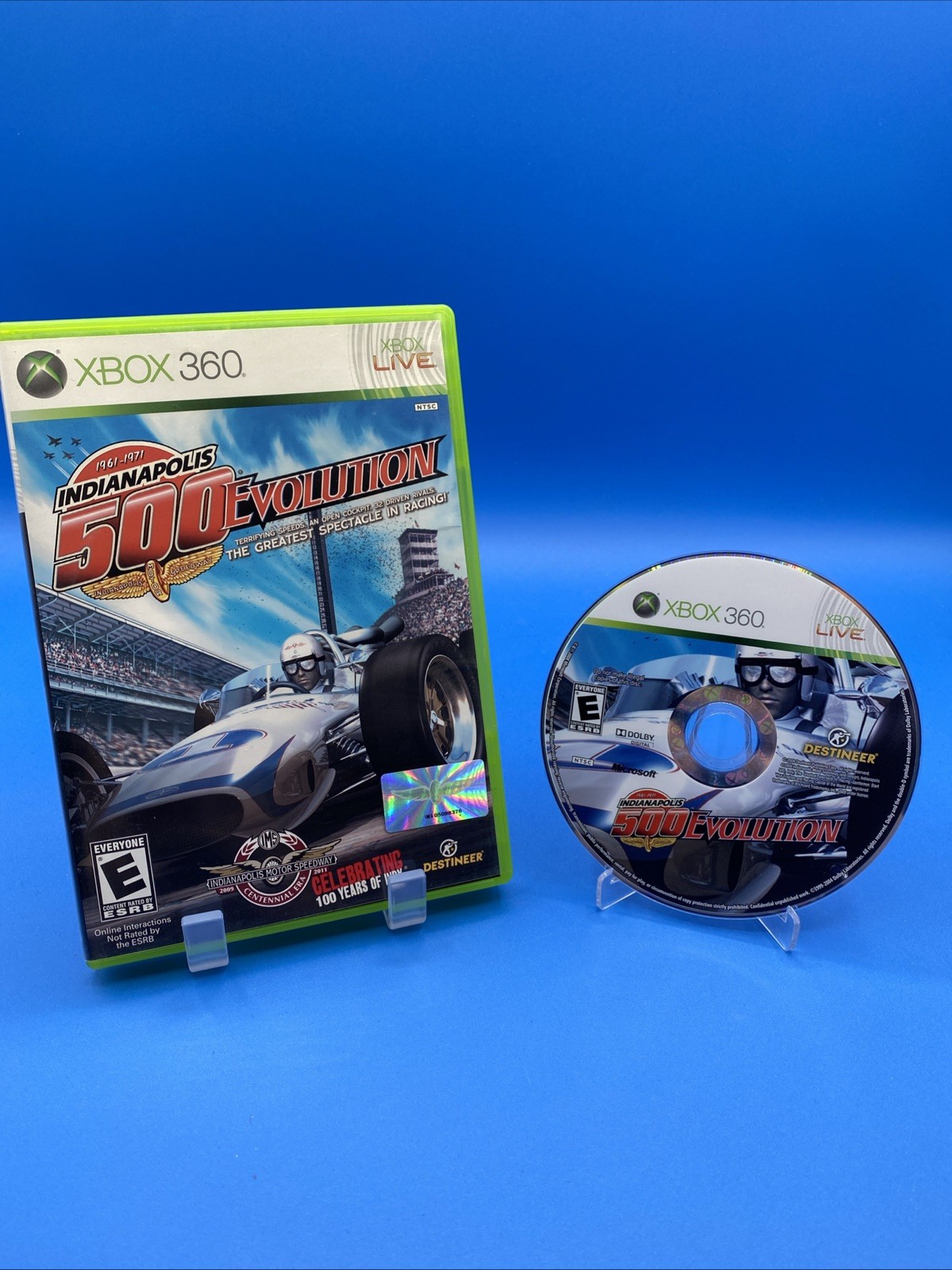 Indianapolis 500 Evolution (Microsoft Xbox 360, Indy) falta manual