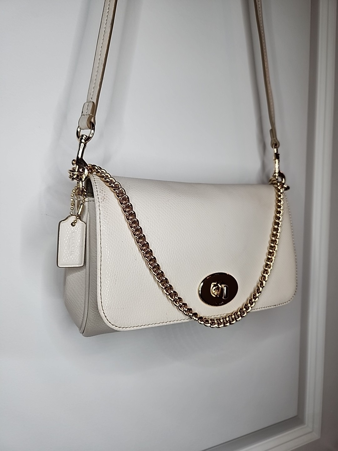 Coach Crossgrain Leather Black Mini Ruby Crossbod… - image 4