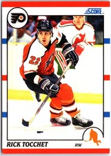 1990-91 Score Hottest and Rising Stars #40 Rick Tocchet