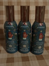BATH AND BODY WORKS X3 Sweater Weather Room Spray