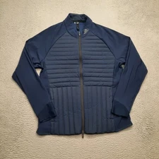 Adidas Frost Guard Insulated Hybrid Puffer Jacket Men's Size XL Navy Blue FT6917