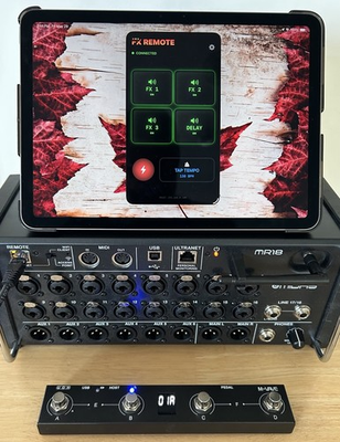 #ad Behringer XR18 Digital Mixer Footswitch For Internal Effects C $120.00