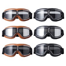 Retro Motorcycle Goggles Vintage Moto Cycling...