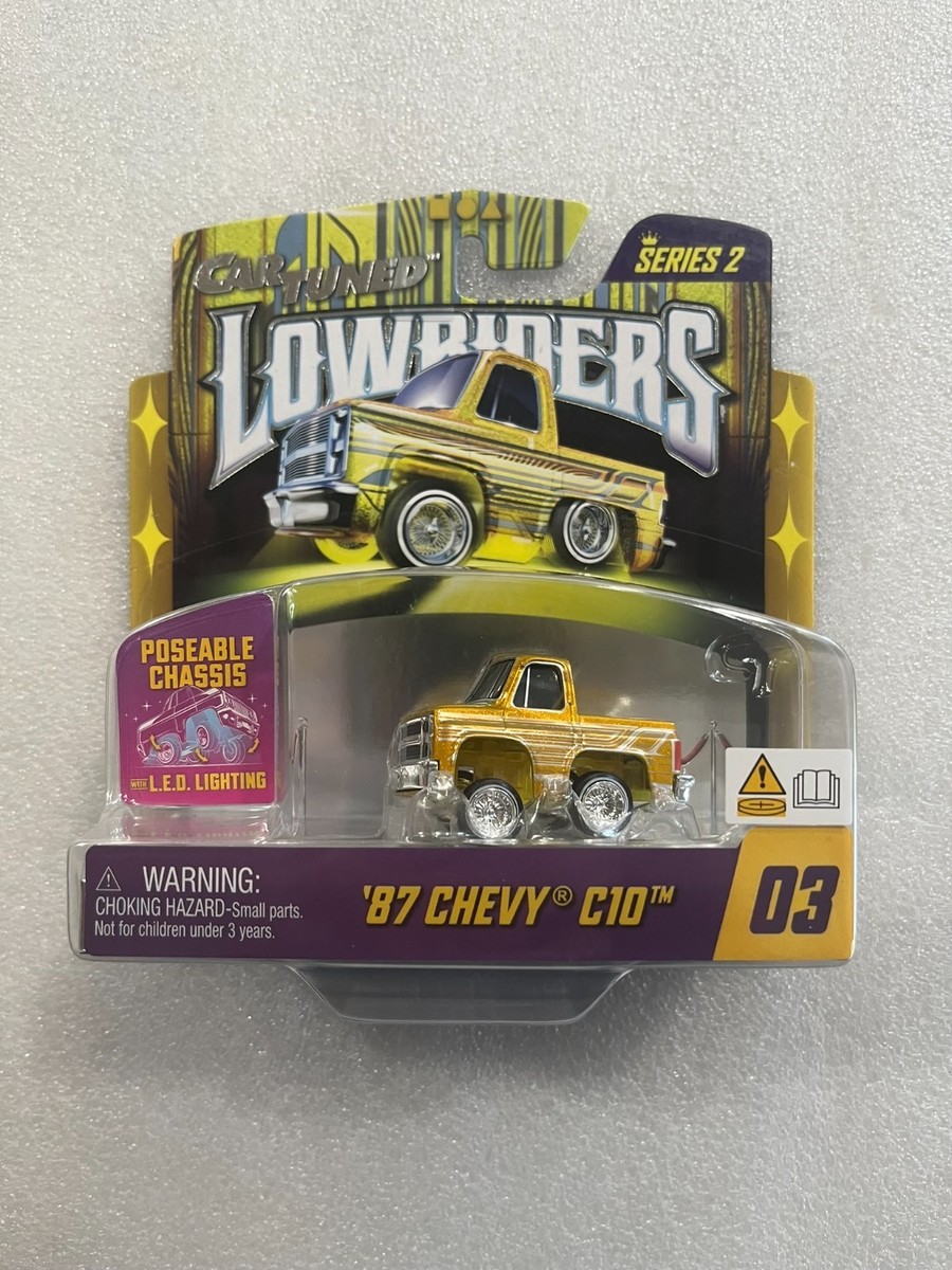 new 2026 Car Tuned lowriders series 2 = #03 = '87 CHEVY C10 pick