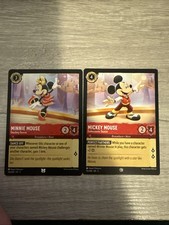 Lorcana Shimmering Skies Mickey Mouse/Minnie Mouse Dancer 112/204 126/204 Lot