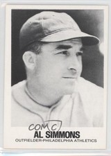 1977-84 TCMA Renata Galasso Series 2 Al Simmons #58 HOF 3d5