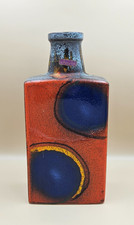 Vase Scheurich 281-30 Fat Lava 30 cm vintage céramique Allemagne