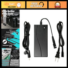 Universal Recliner Power Supply Adapter 29V 2A with 6.6ft Cord Extension Cable