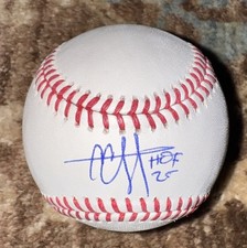 CC Sabathia Autographed Baseball With HOF