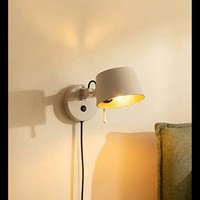 Lucande Wandleuchte, Wandlampe Innen 'Silka' (Modern) In Creme Aus Metall (1 Fla