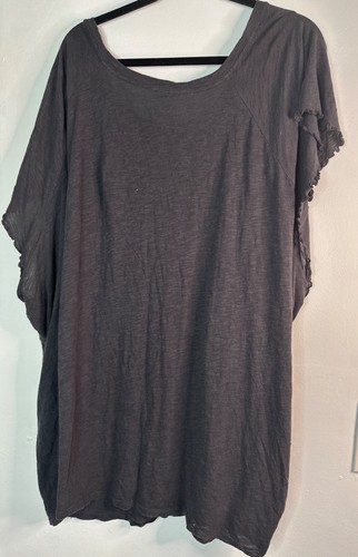 Torrid Classic Fit Oversized T-Shirt Size 6 Y2K Butterfly Graphic Goth Grunge - Picture 7 of 7