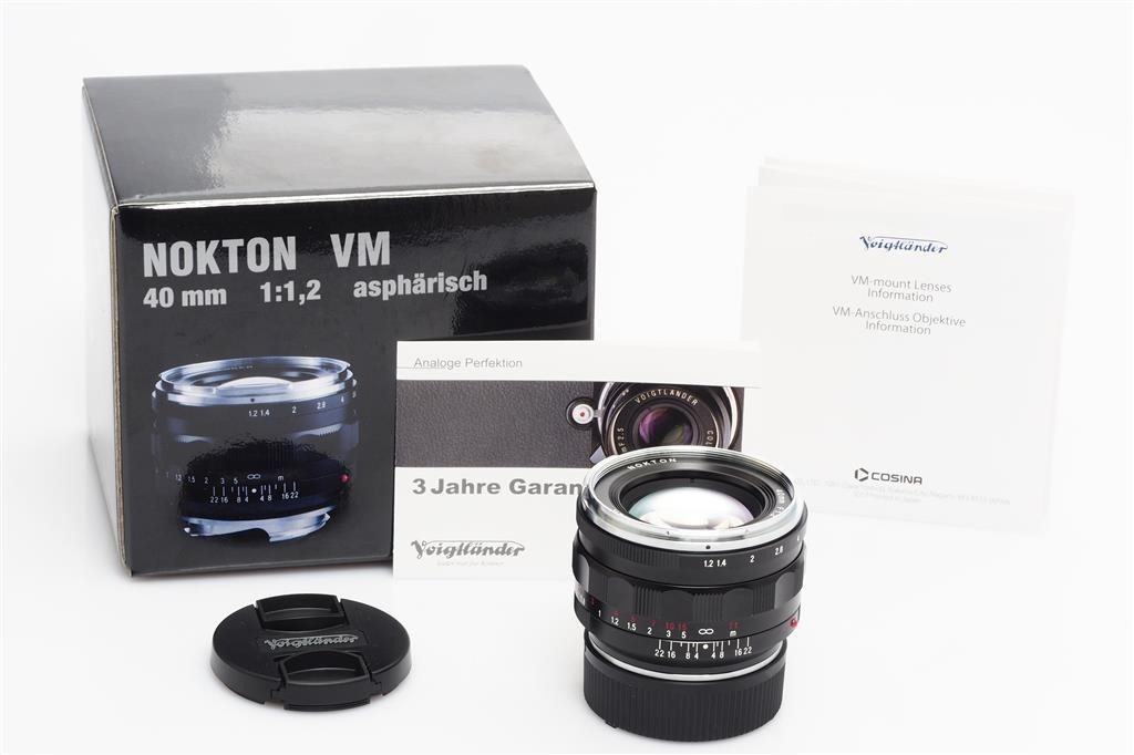 Voigtländer Nokton 40mm F1.2 Leica M Aspherical Lens for Voigtländer Nokton 40mm F1.2 Leica M Aspherical Lens for