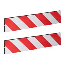 Garagen wandschutz Autotür Schutzmatten selbstklebend rot-weiß Garagen Türschutz