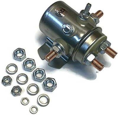 12V SPDT Solenoid Switch, 6 Terminal, Heavy Duty Replacement