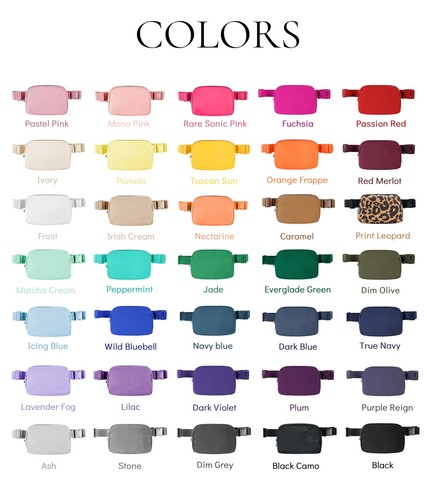 Fanny Pack Crossbody Bag Trendy Waterproof Small Sling Cross Body Purse for W... - Picture 6 of 9