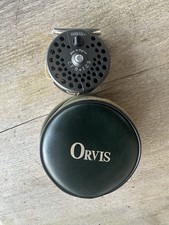 Mulinello da pesca a mosca Orvis CFO 123 con custodia canna di fucile
