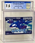 Pokemon Sapphire CGC Graded 7.5 CIB Nintendo Game Boy Advance GBA Not WATA PSA