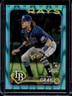 2024 Topps Chrome Tristan Gray RC Aqua Raywave Refractor Rookie #/199 Rays
