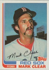 1982 Topps #421 Mark Clear