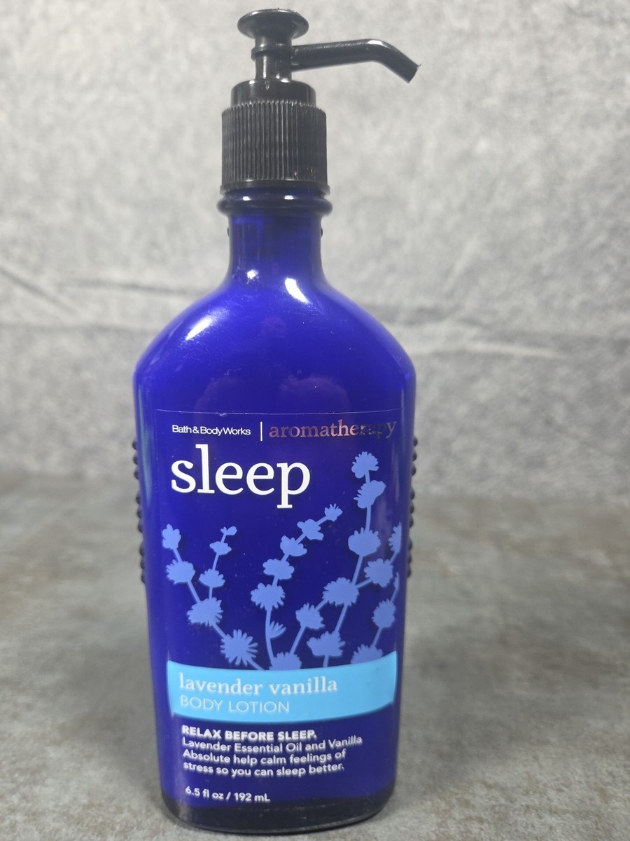 Bath & Body Works LAVENDER VANILLA Body Lotion SLEEP Aromatherapy