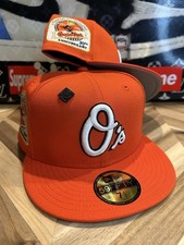 New Era Orange Omertà Baltimore Orioles Fitted 7 1/2 Sold Out Rare