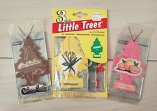 5 pac Little Trees Car Hanging Air Freshener Discontinued Scent chocolate