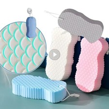 3D Magic Bath Sponge Exfoliating Body Scrubber Skin Cleaner