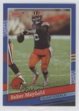 2021 Panini Clearly Donruss Clearly Retro 1991 Baker Mayfield #91-15 0q3