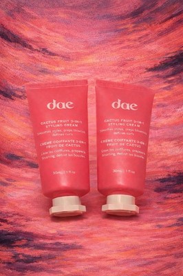 Lot of 2 - dae - Cactus Fruit 3-in-1 Styling Cream - 1 fl oz/ 30 mL